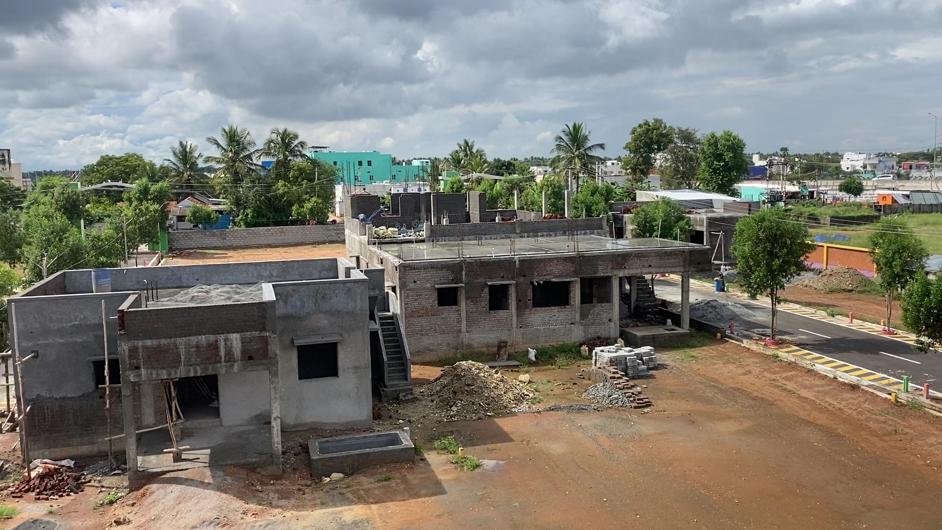 Full site view of the layout