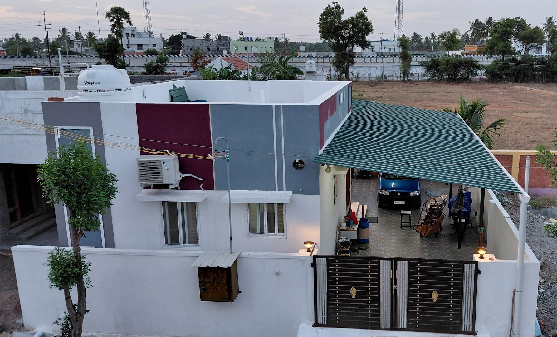 Completed houses in Subavelan Nagar